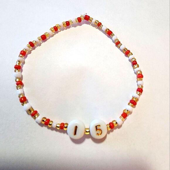 Patrick Mahomes Kansas City Chiefs Custom Bracelet - Picture 1 of 2